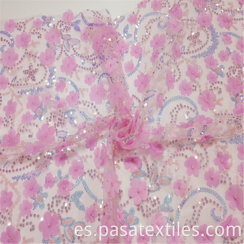  embroidery lace fabric mesh
